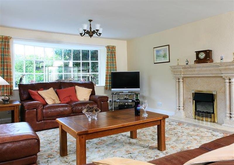 The living area at Pavement End Cottage, Grasmere