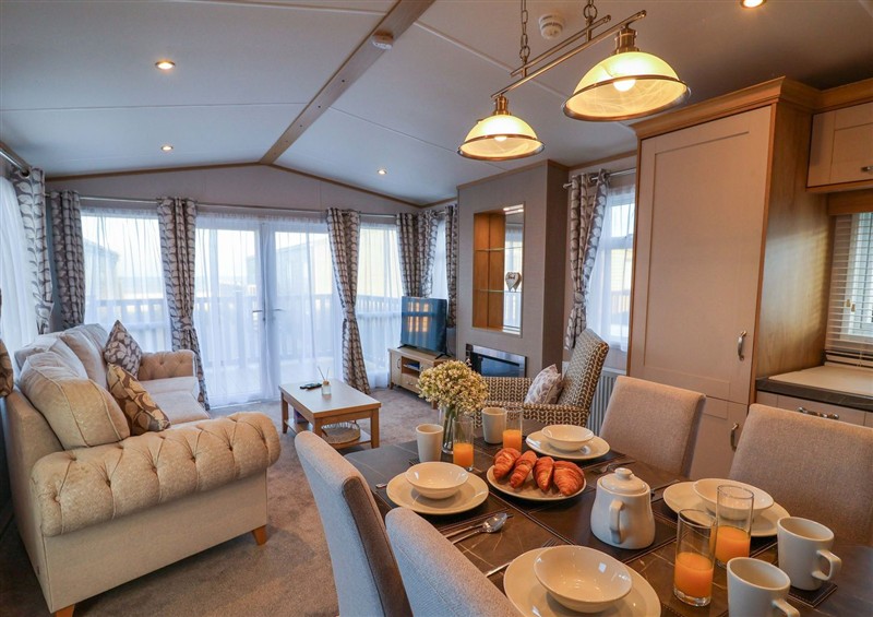 The living room at Paws By The Sea, Bacton