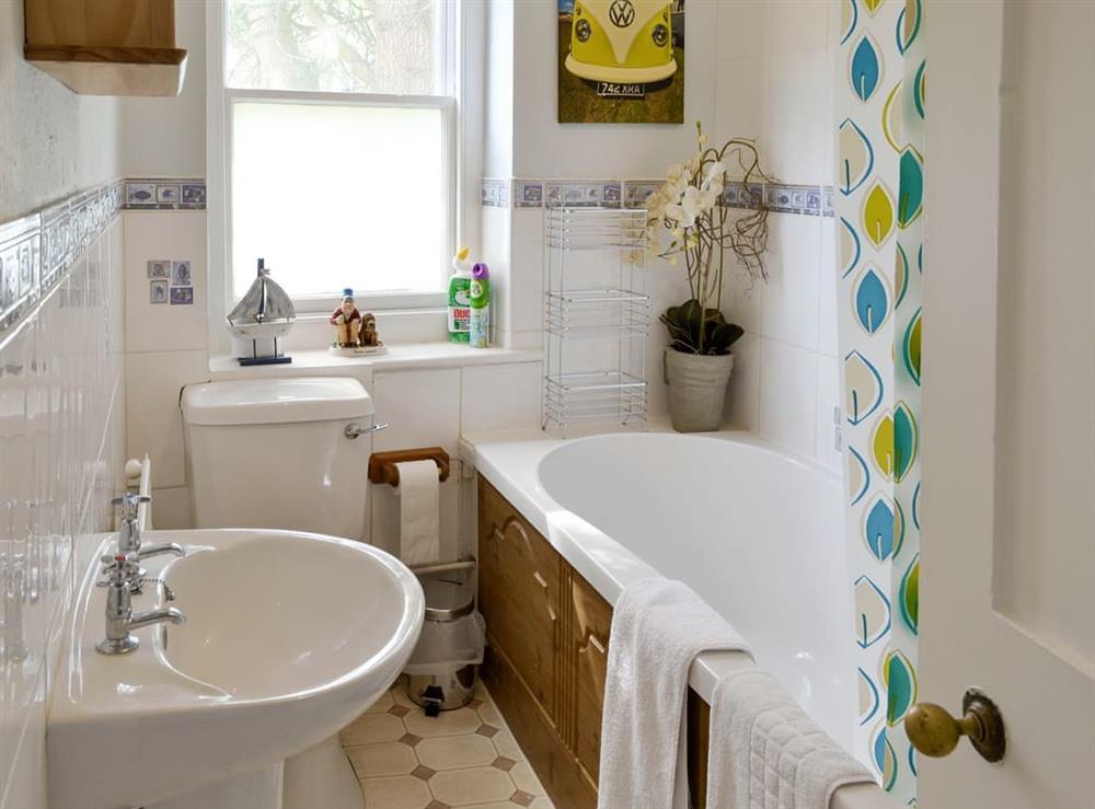 Family bathroom at Pax in St. Margarets at Cliffe, near Dover, Kent, England