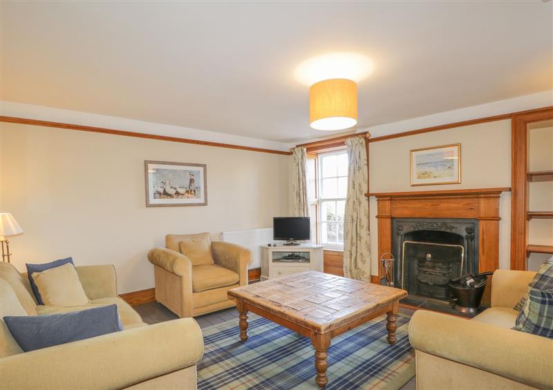 Relax in the living area at Paye House, Cromarty