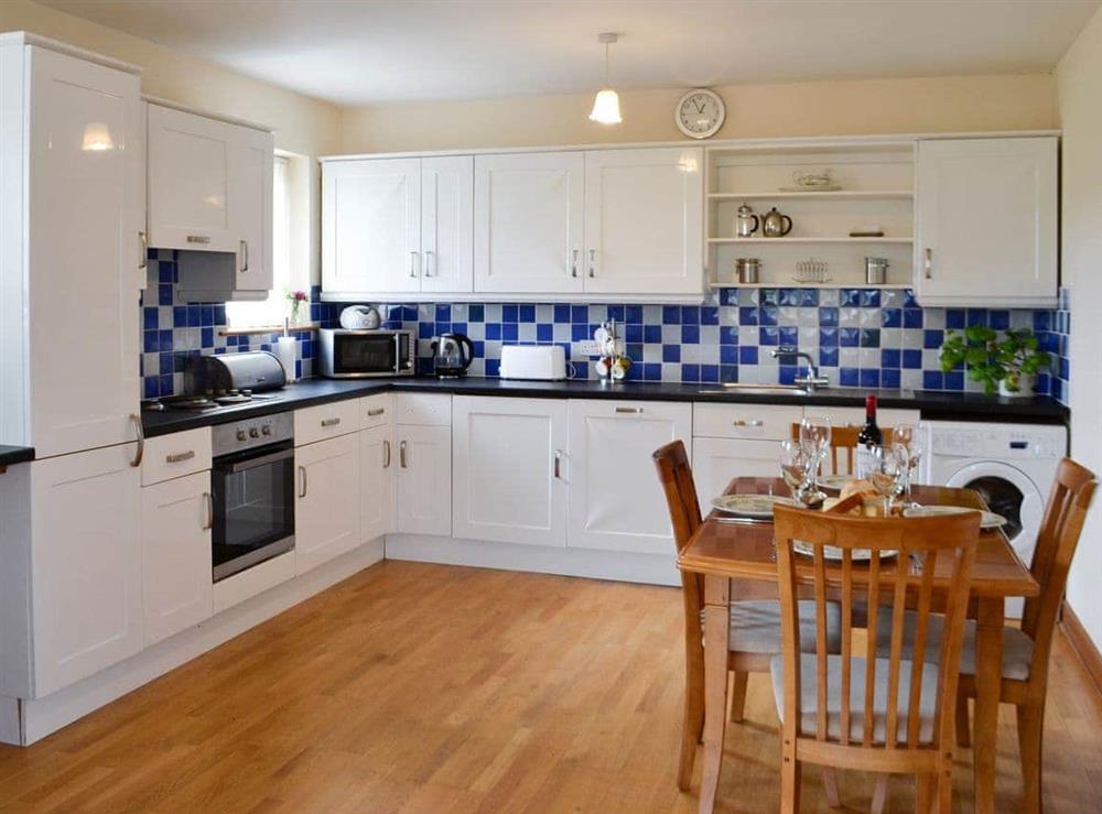 Spacious kitchen/dining room at Peace in Sorbie, Newton Stewart., Wigtownshire