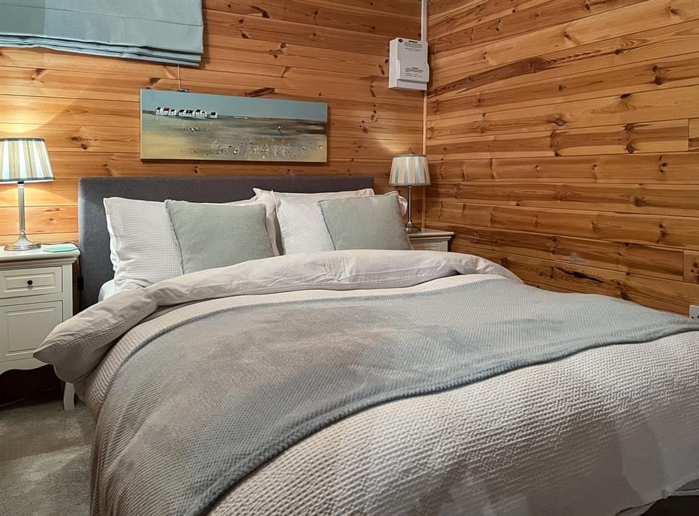 Double bedroom at Peaceful Cabin Retreat in Skegby, Nottinghamshire