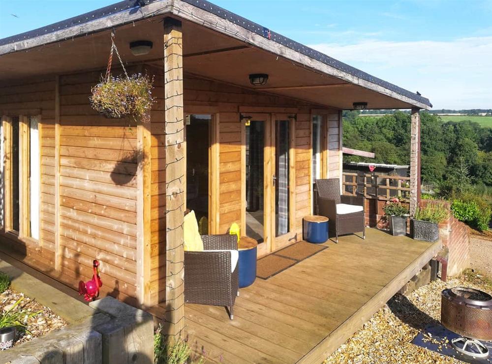 Exterior at Peaceful Cabin Retreat in Skegby, Nottinghamshire