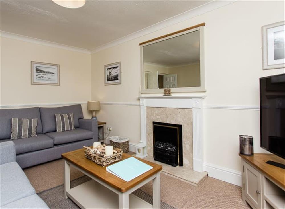 Living room at Peacehaven in , Shalfleet