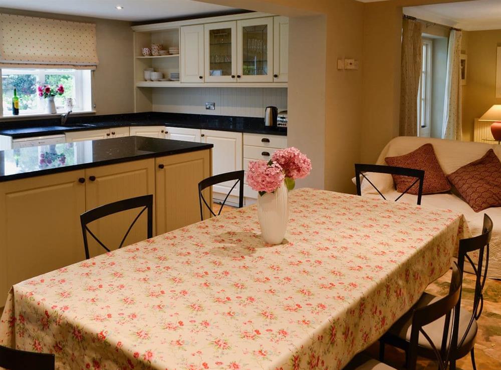 Large kitchen and dining area (photo 2) at Peach Cottage in Wool, near Wareham, Dorset, England