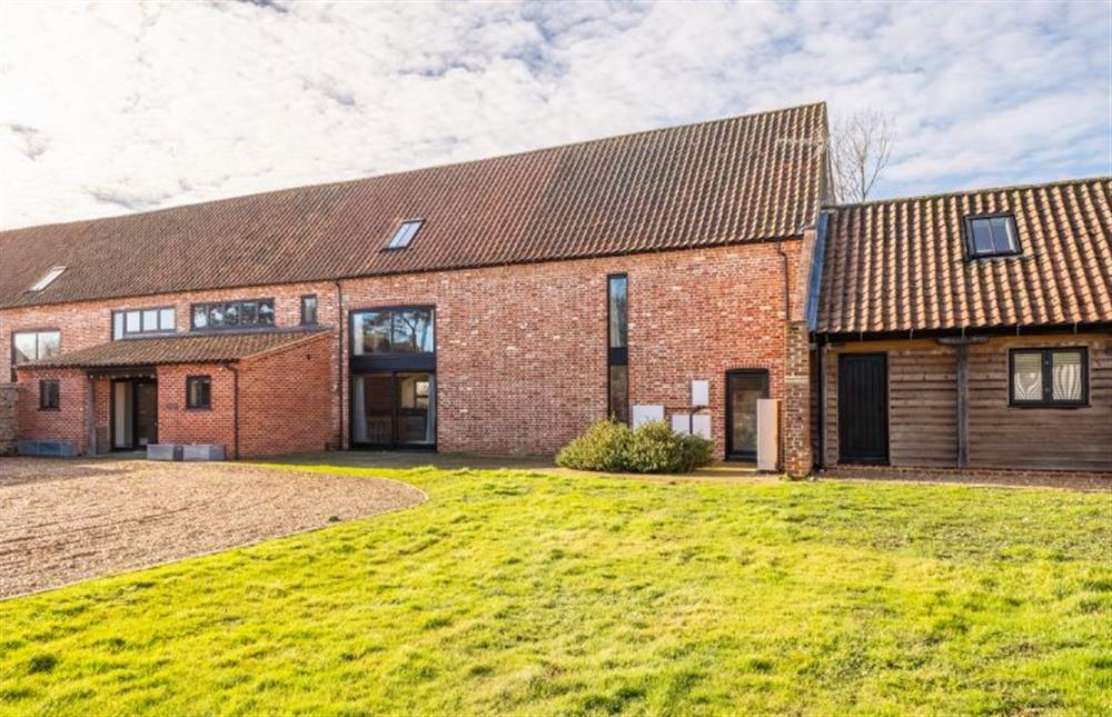 The original grain barn for the farm, tastefully converted