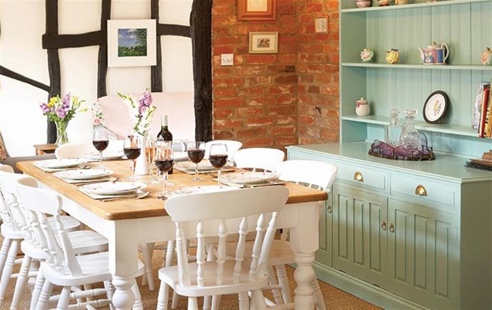 Ground floor: Dining room at Peak Hill Cottage, Theberton