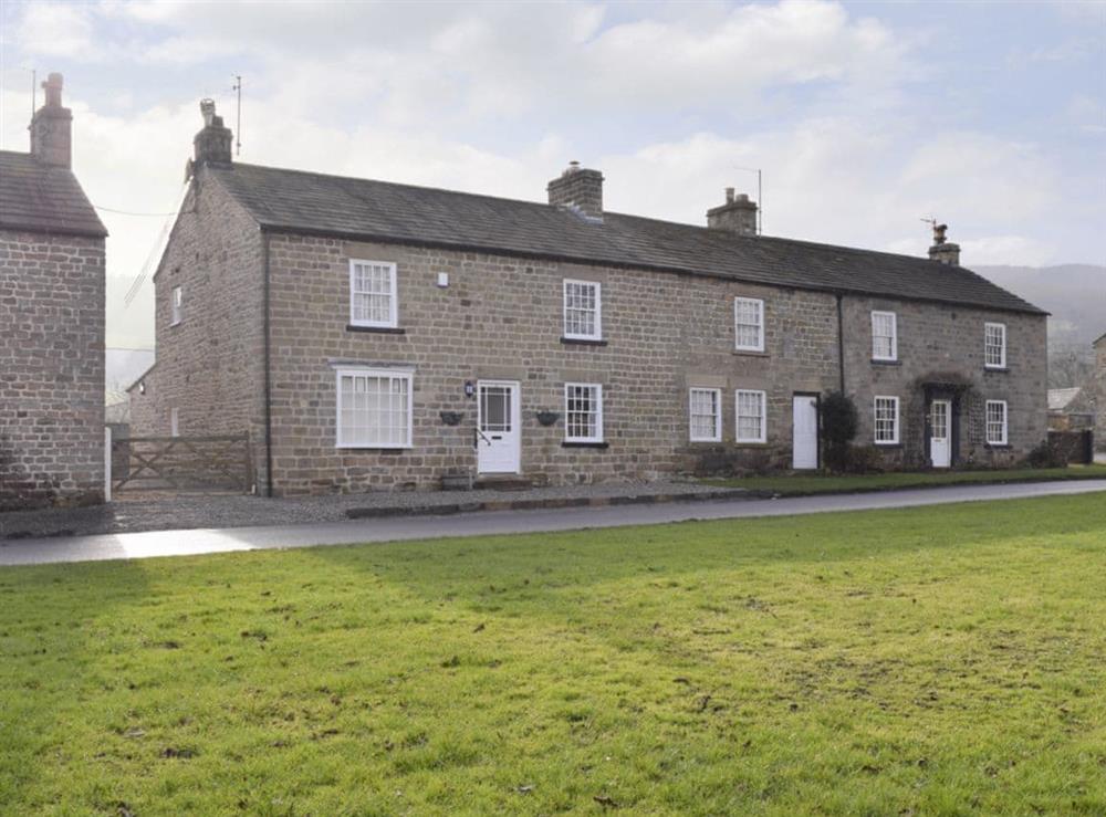 Stone built holiday home in centre of image at Pear Tree Cottage and The Granary in East Witton, near Leyburn, North Yorkshire