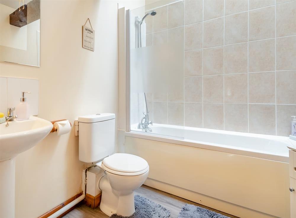 Bathroom at Pear Tree Cottage in Banham, Norfolk