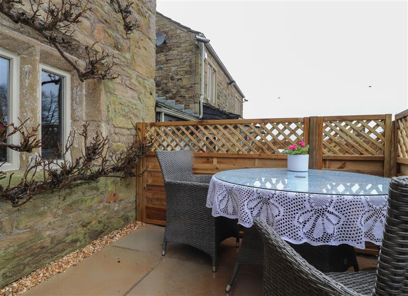 This is the setting of Pear Tree Cottage at Pear Tree Cottage, Barnoldswick