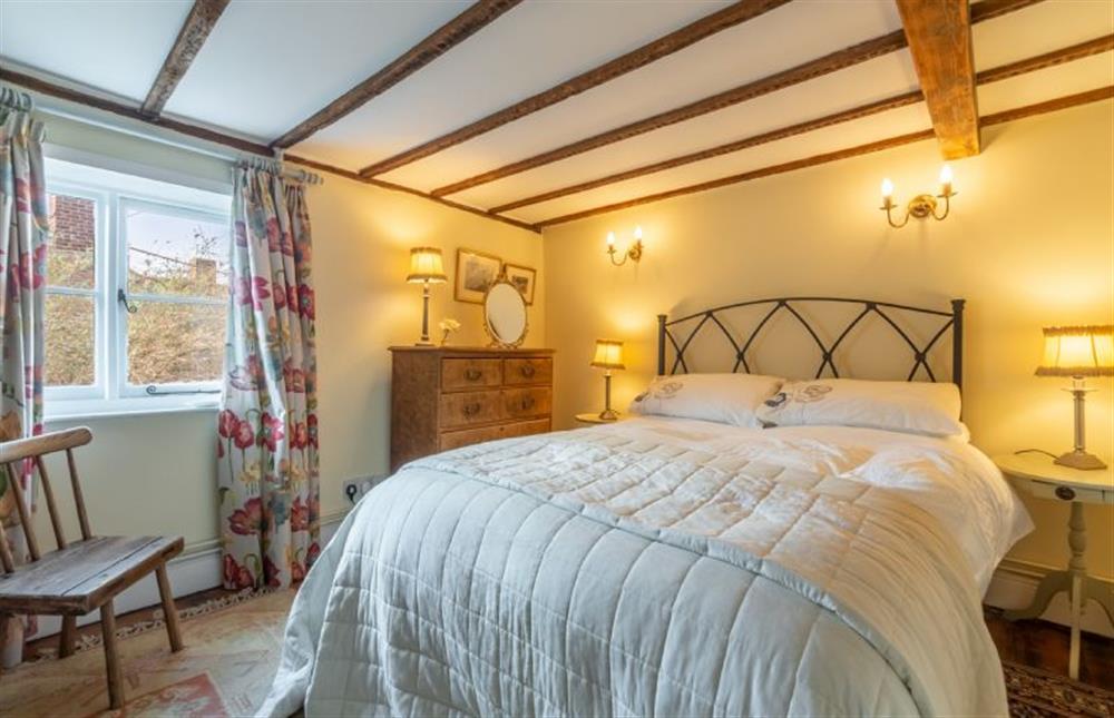 Master bedroom at Pear Tree Cottage, Blakeney near Holt