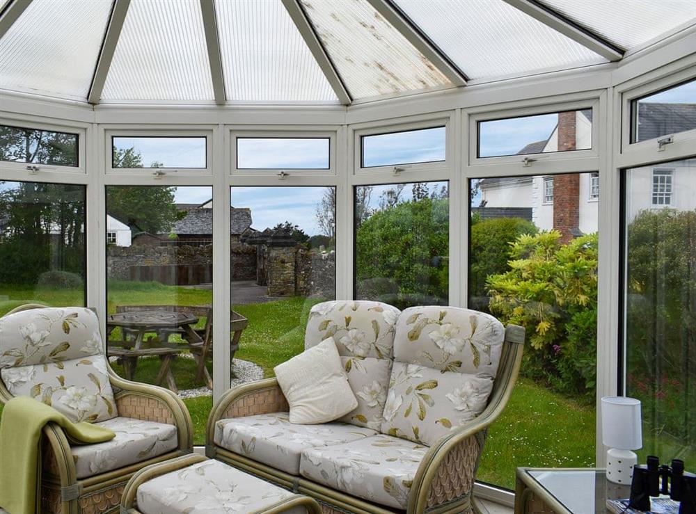 Conservatory at Pear Tree Cottage in Bude, Cornwall