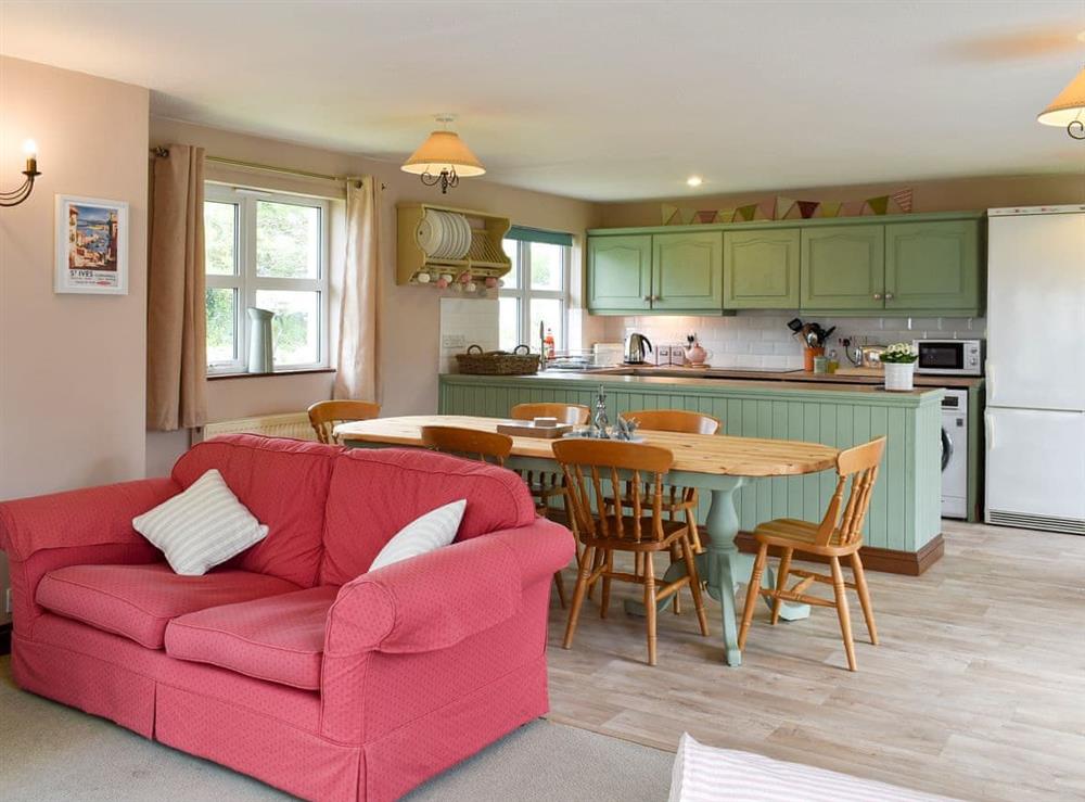 Open plan living space (photo 4) at Pear Tree Cottage in Bude, Cornwall