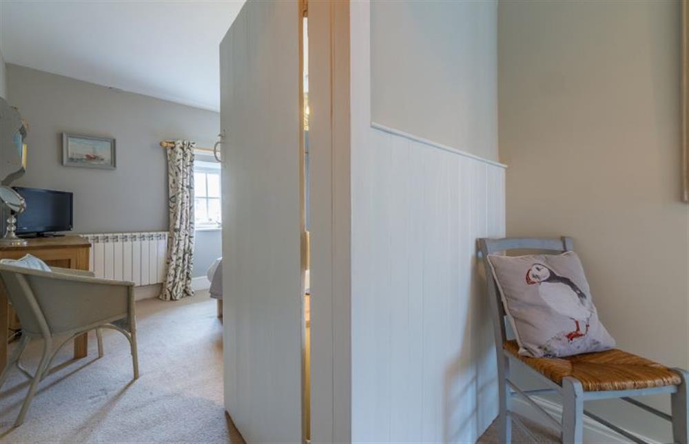 First floor: Landing and Master bedroom at Pear Tree Cottage, Holme-next-the-Sea near Hunstanton