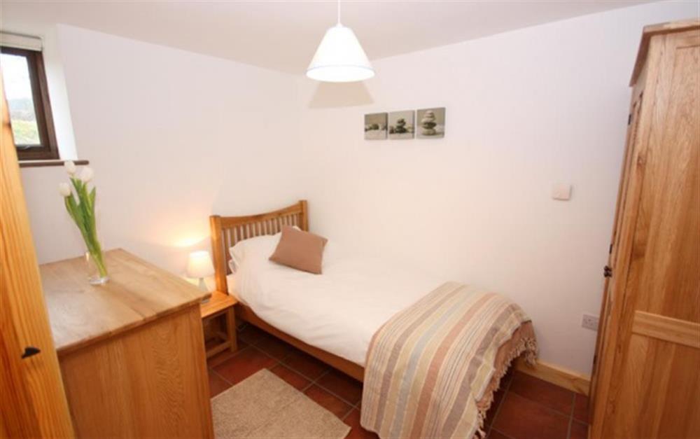 The ground floor single bedroom at Pear Tree Cottage in Honiton