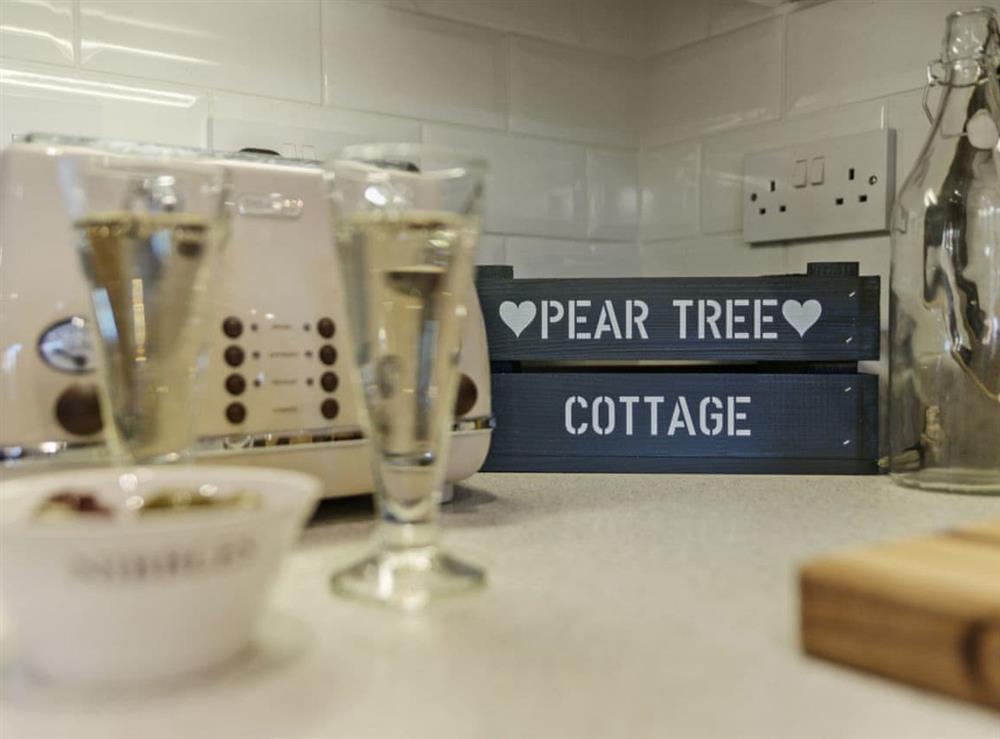 Quirky features in kitchen at Pear Tree Cottage in Louth, Lincolnshire, England