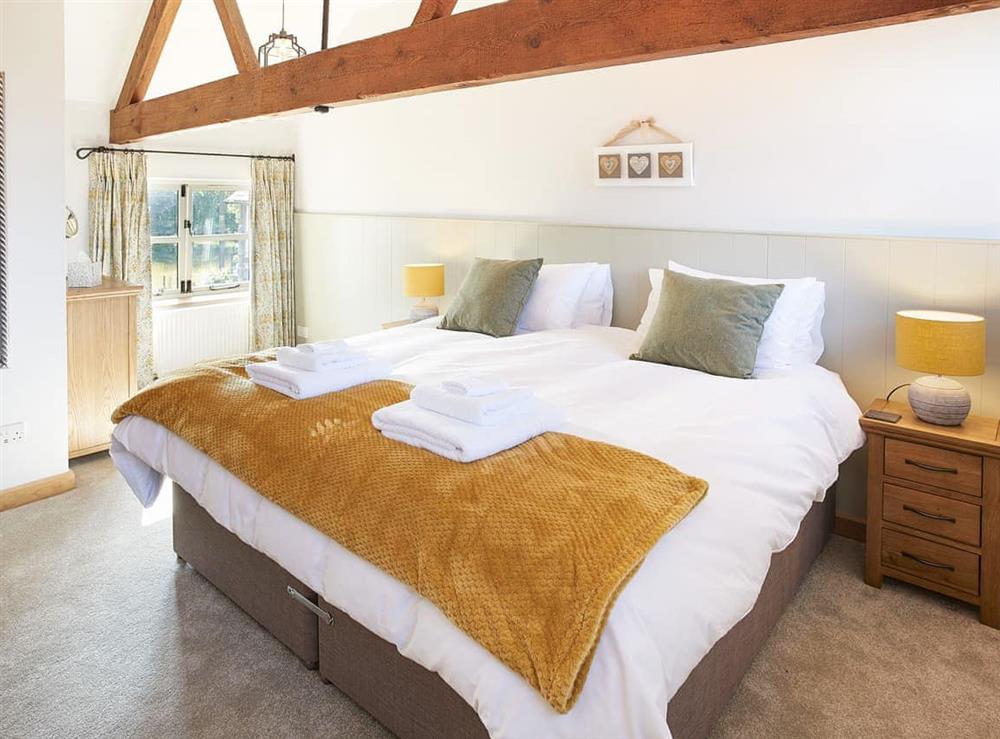 Double bedroom at Pear Tree Cottage in Ludlow, Herefordshire