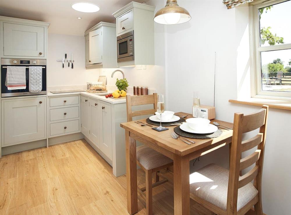 Kitchen/diner at Pear Tree Cottage in Ludlow, Herefordshire
