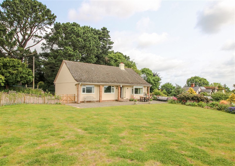 Enjoy the garden at Pear Tree Cottage, Pulverbatch near Longden