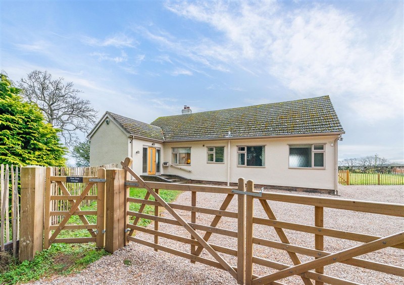 This is Pear Tree Cottage at Pear Tree Cottage, Pulverbatch near Longden
