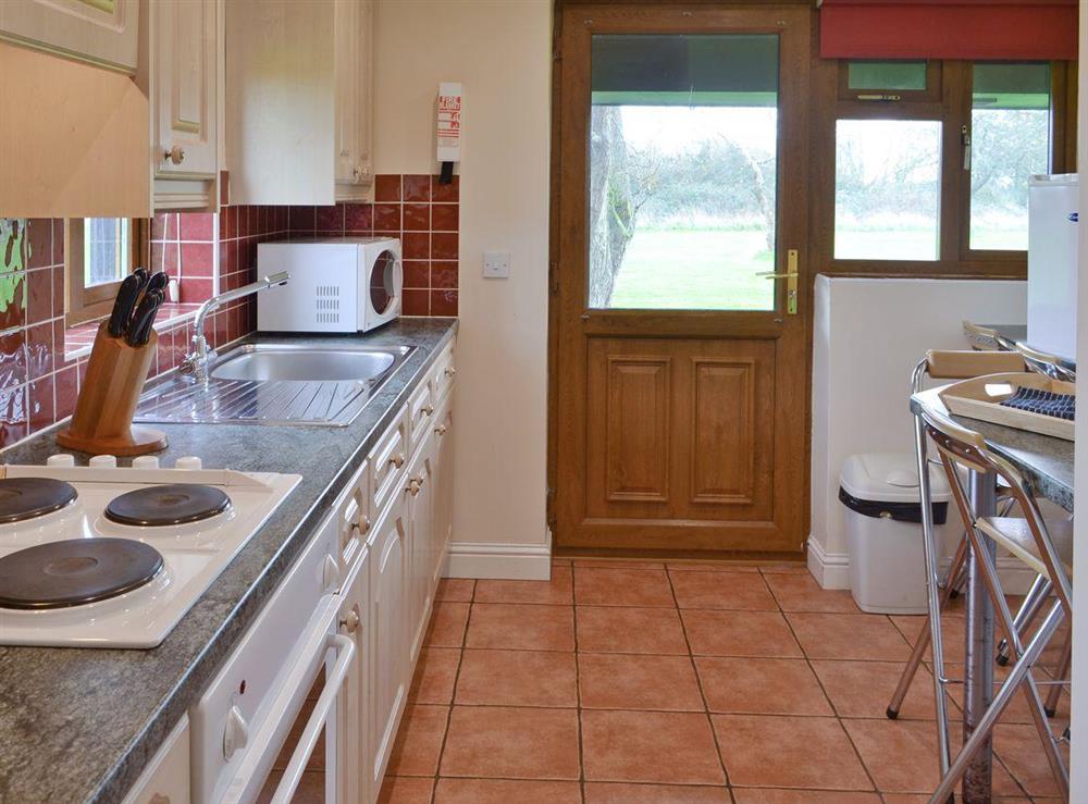Kitchen at Pear Tree Cottage in St Osyth, Essex