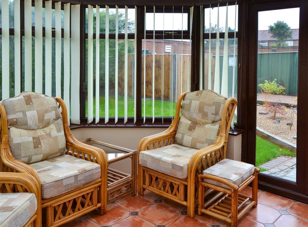 Conservatory at Pear Tree Cottage in Stalham, near Norwich, Norfolk