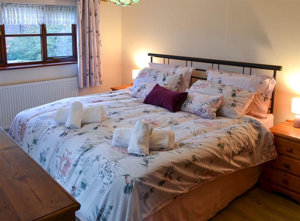 Double bedroom at Pear Tree Cottage in Stalham, near Norwich, Norfolk