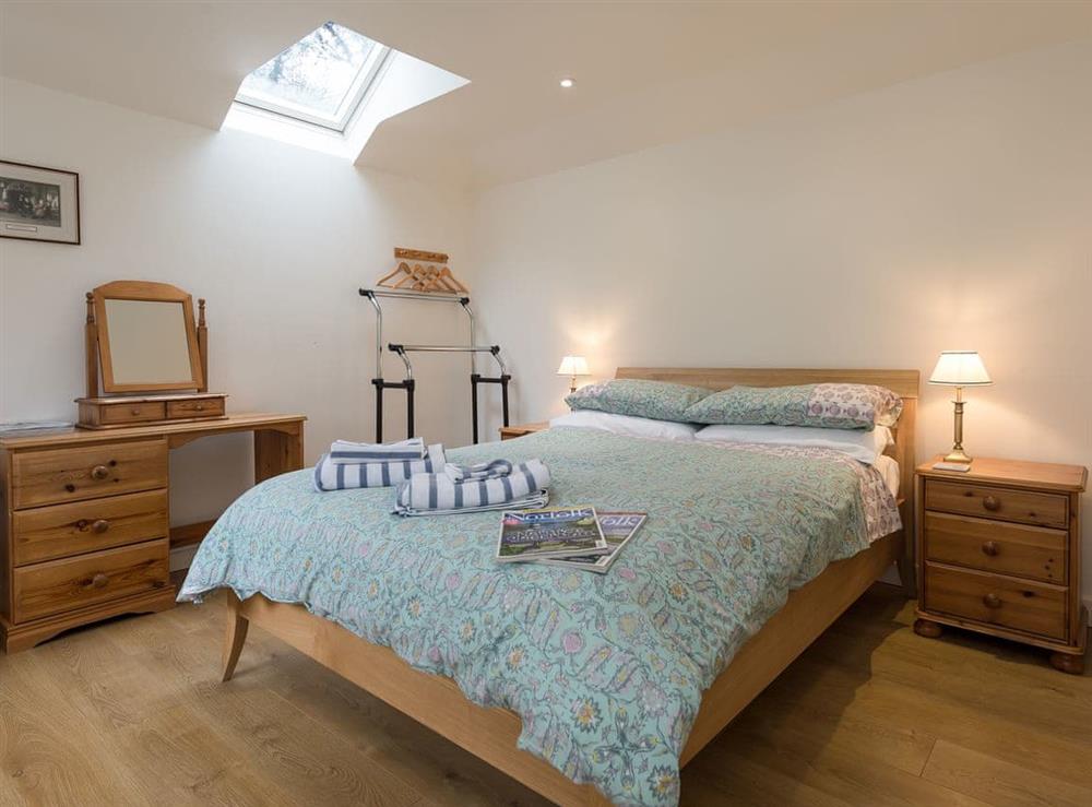 Double bedroom in annexe at Pear Tree Cottage in Wenhaston, near Southwold, Suffolk