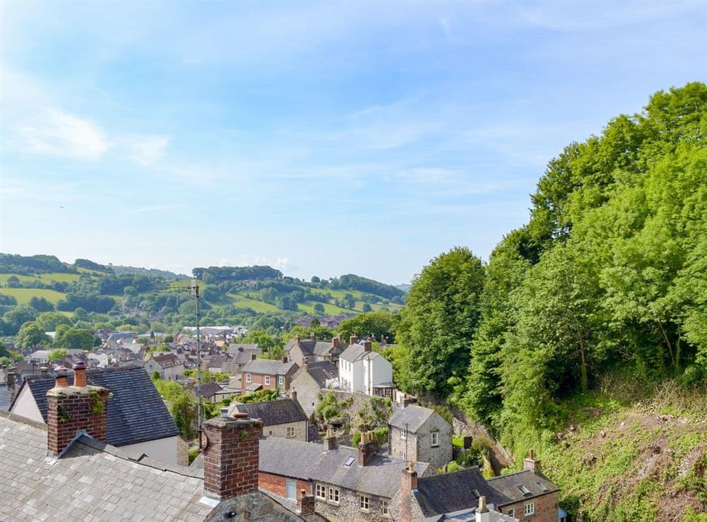Views of the beautiful surrounding area at Pear Tree Cottage in Wirksworth, near Matlock, Derbyshire