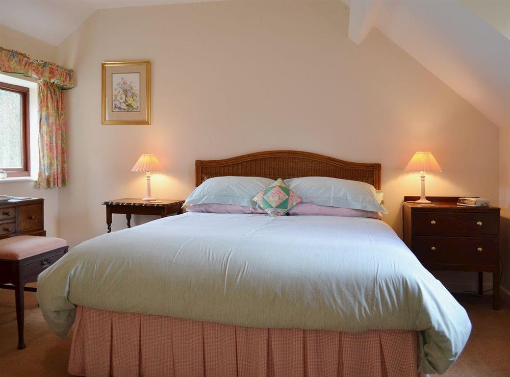Double bedroom at Pear Tree Cottage in Wyre Forest, Nr Bewdley, Shropshire., Worcestershire