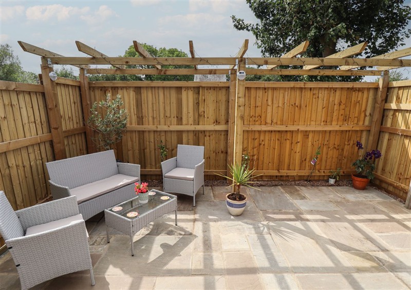 The garden in Pear Tree Lodge at Pear Tree Lodge, Huttoft