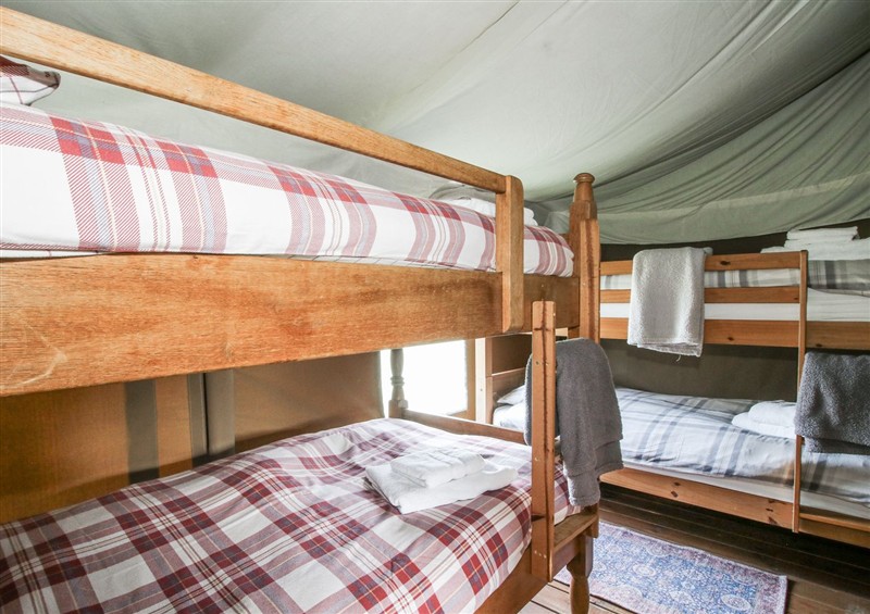 One of the bedrooms at Pear Trees, Bewdley