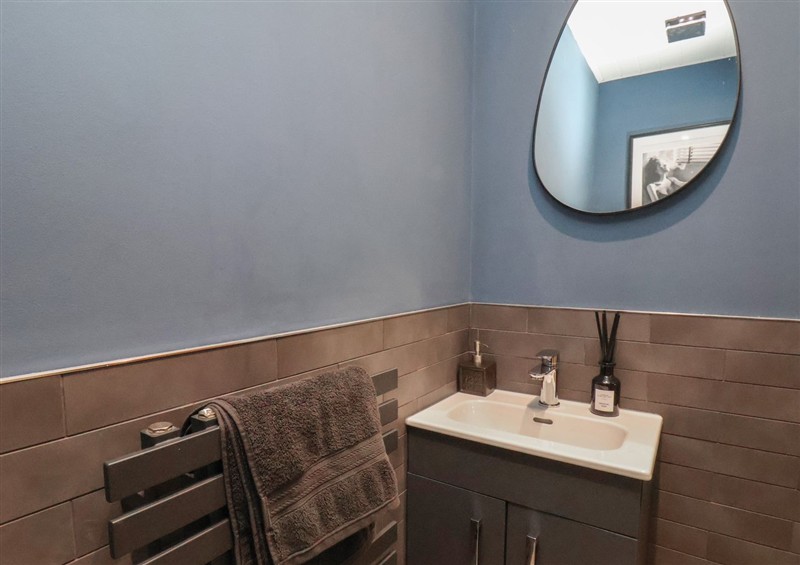 The bathroom at Pearl Stone House, Whitby