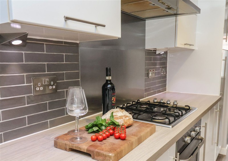 This is the kitchen at Pearl Stone House, Whitby