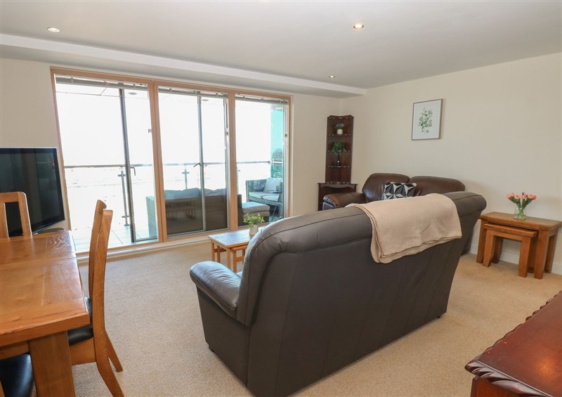 Enjoy the living room at Pears Suite, Whitehaven
