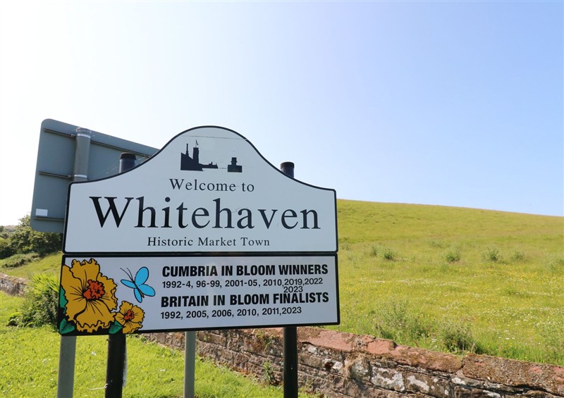 The garden at Pears Suite, Whitehaven