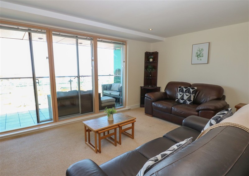 This is the living room at Pears Suite, Whitehaven