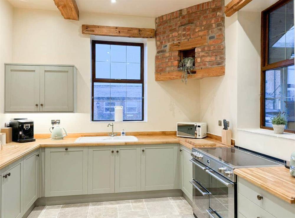 Kitchen at Peartree Cottage in Antrobus, Cheshire