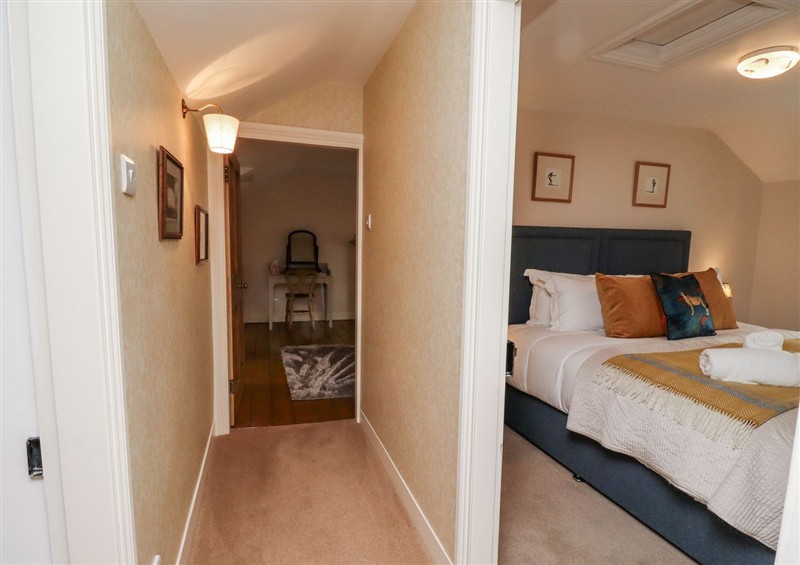 One of the bedrooms at Peary House, Branton near Powburn