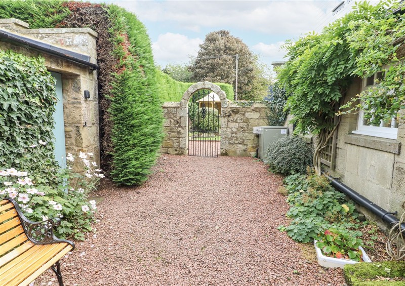 Outside at Peary House, Branton near Powburn