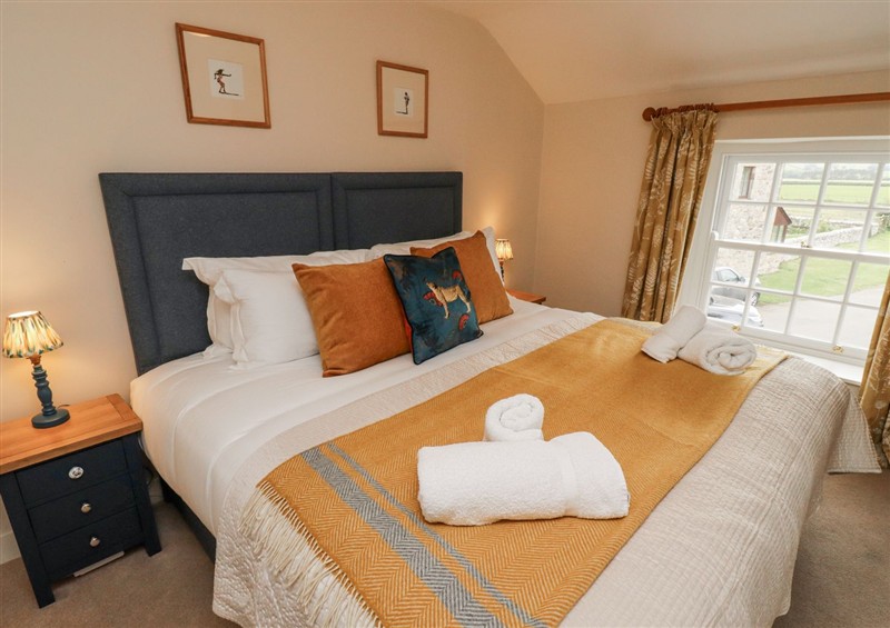 This is a bedroom at Peary House, Branton near Powburn