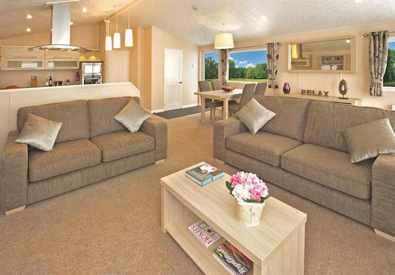 Typical Superior Lodge 2 (Double) at Pease Bay Holiday Park in , Edinburgh & the Borders