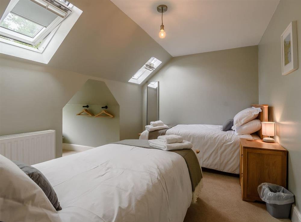 Twin bedroom at Peasholm Place in Scarborough, North Yorkshire