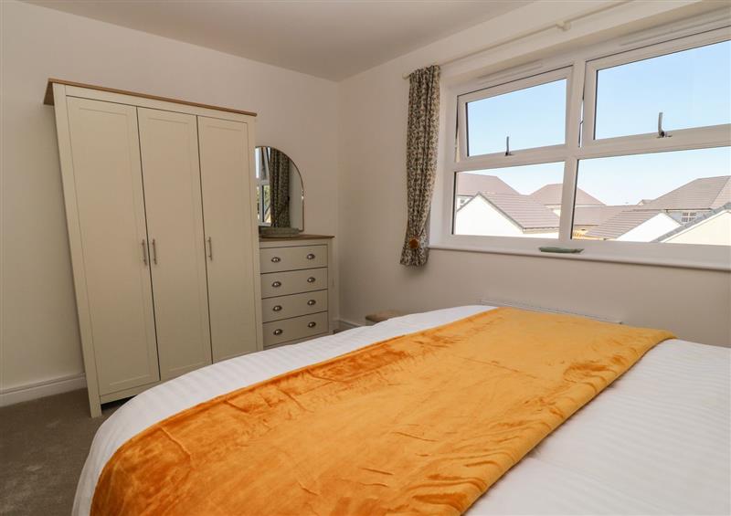 One of the bedrooms at Pebble Bay, Appledore
