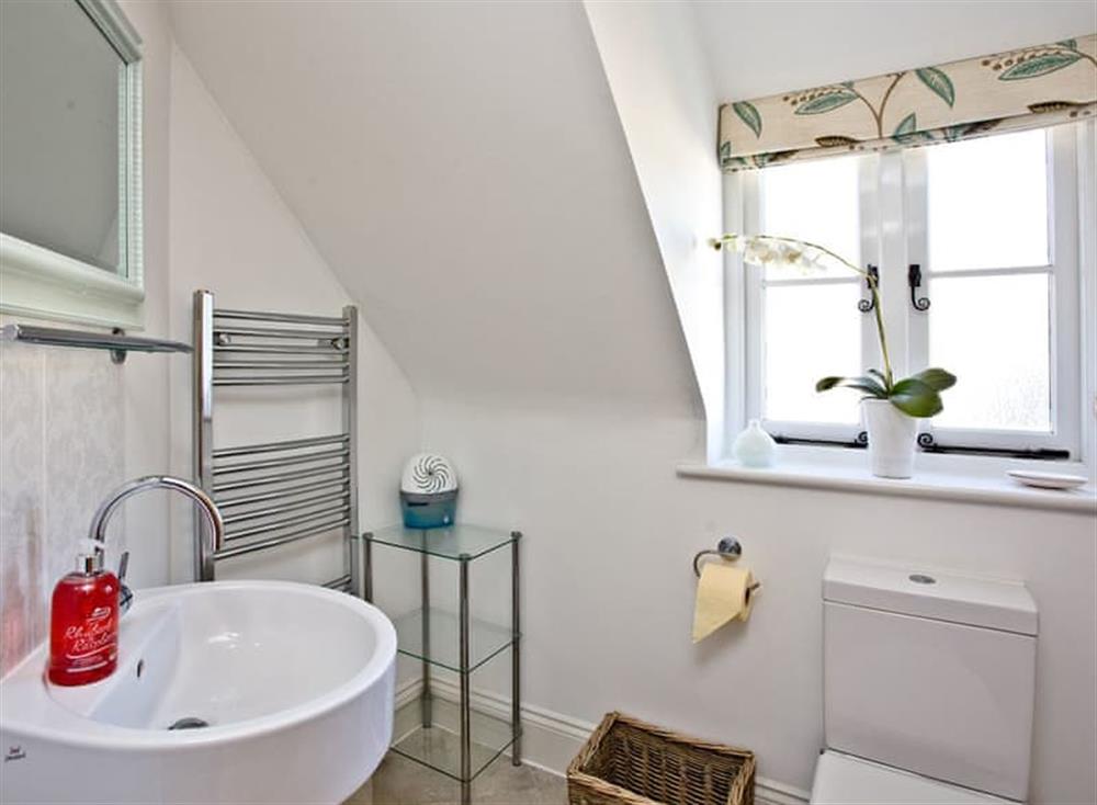 Bathroom at Pebble Beach Cottage in , Isle of Purbeck