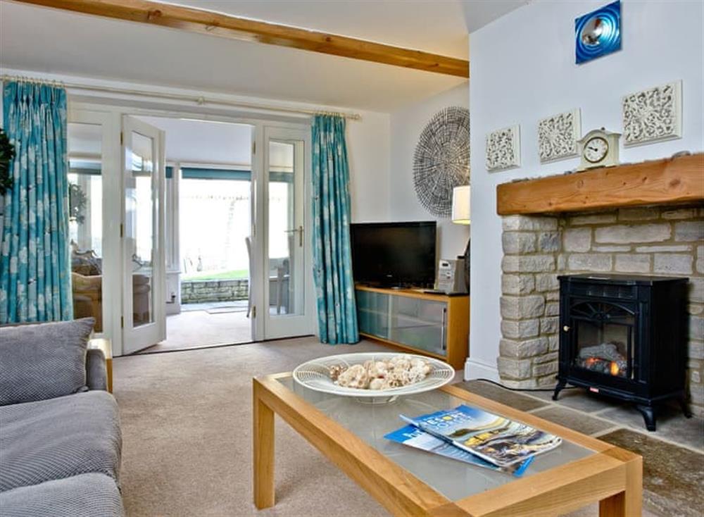 Living room at Pebble Beach Cottage in , Isle of Purbeck