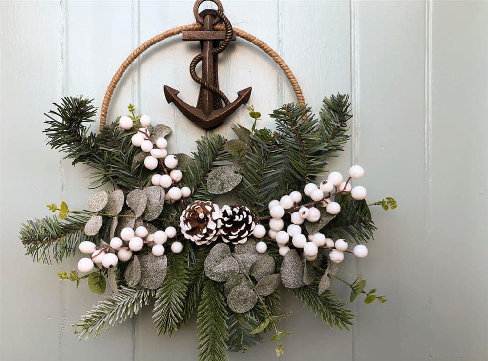 A seasonal welcome awaits at Pebble Cottage in Bognor Regis, West Sussex