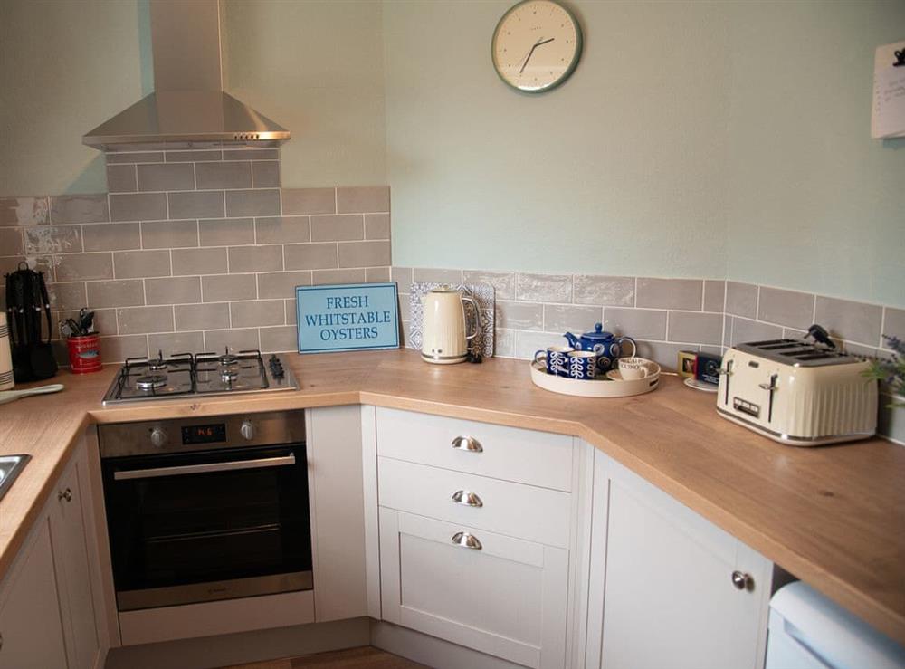 Kitchen at Pebble Cottage in Bognor Regis, West Sussex