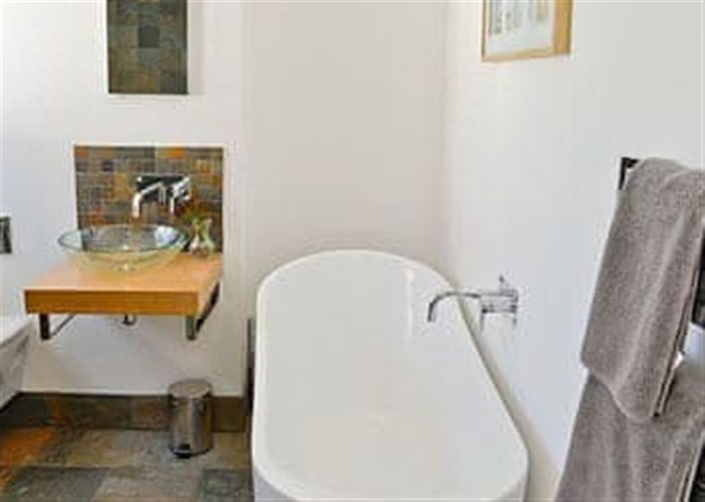 Bathroom at Pebble Cottage in Cullercoats, near Tynemouth, Tyne And Wear