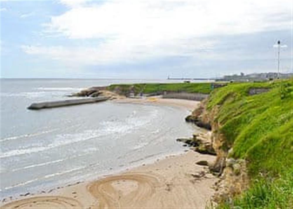 Beach at Pebble Cottage in Cullercoats, near Tynemouth, Tyne And Wear